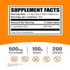 BulkSupplements.com L-Carnitine HCl Powder - Carnitine Supplement, Carnitine Powder, L-Carnitine 500mg - Unflavored & Gluten Free, 500mg per Serving, 100g (3.5 oz) (Pack of 1) view 2