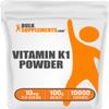 BulkSupplements.com Vitamin K1 Powder - Vitamin K1 Supplement for Bone and Heart Health Support - Gluten Free, 10mg per Serving, 100g (3.5 oz) (Pack of 1) view 1