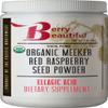 Berry Beautiful Organic Meeker Red Raspberry Seed Powder (Ellagic Acid, Fiber) - 1 lb (454g) - Cold-Pressed from US-Grown Raspberries view 1