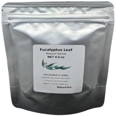 Eucalyptus Leaf Tea - Loose Leaf Cut/Sifted by Nature Tea (1 oz)