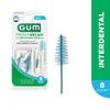 GUM Proxabrush Go-Betweens Refills - Wide - Compatible with GUM Permanent Handle - Reusable Interdental Brushes - Soft Bristled Dental Picks, 8 Count view 2
