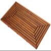 Bare Decor Giza Shower, Spa, Door Mat in Solid Teak Wood, 36" x 20" view 4