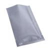 100x Premium Silver Mylar Open Top Food Snack Storage Bags (10cm x 15cm) view 1