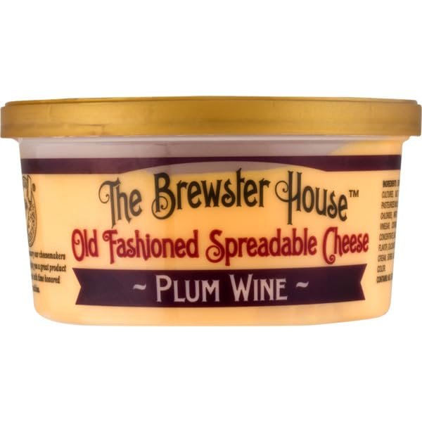 Brewster House - Plum Wine Cheese Spread - 10 oz.