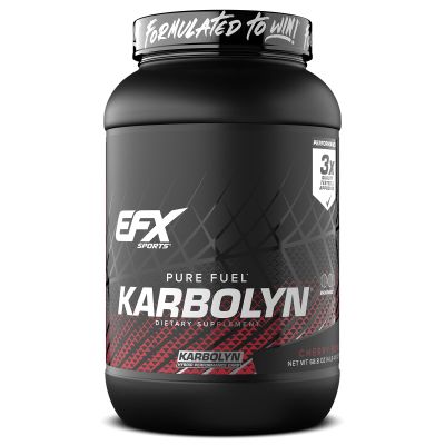 EFX Sports Karbolyn Fuel | Pre, Intra, Post Workout Carbohydrate Supplement Powder | Carb Load, Energize, Improve & Recover Faster | Easy to Mix | Cherry Bomb (4 LB 4.8 OZ)