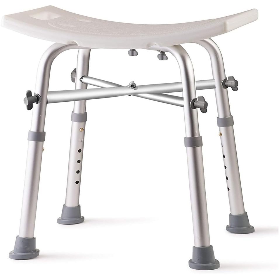 Dr. Kay's Adjustable shower Chair for inside shower with Unique Heavy Duty Crossbar Supports, Shower Stool for the inside tub, Bath stool, adjustable shower chair for the elderly and disabled, 500 lbs
