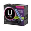 U by Kotex Click Super Compact Tampons Compact Plastic Applicator, Unscented, 18 Count view 2