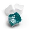 Retainer-Denture Bath-Dental Appliance Cleaning Case Size Standard with Easy Grip  Color Teal view 1