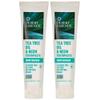 Desert Essence Tea Tree Oil & Neem Toothpaste - 6.25 Oz - Pack of 2 - Refreshing Rich Taste - Baking Soda & Essential Oil of Wintergreen - Antiseptic - Natural Ingredients - Fluoride & Gluten Free. view 1
