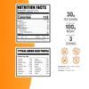 BulkSupplements.com Whey Protein Isolate Powder - Unflavored Whey Protein Powder, Nutritional Supplement - Gluten Free, 30g per Serving, 100g (3.5 oz) (Pack of 1) view 2