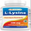 Best Naturals L-Lysine 500 mg 250 Tablets view 1