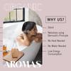 Organic Aromas Raindrop 2.0 Aromatherapy Diffuser for Essential Oil, Waterless Glass Nebulizer w/Auto-Off Switch, BPA Free - Lightwood view 3