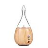 Organic Aromas Raindrop 2.0 Aromatherapy Diffuser for Essential Oil, Waterless Glass Nebulizer w/Auto-Off Switch, BPA Free - Lightwood view 4