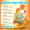 Cover Three Supplements for Kids Brain Supplement Smoothie, Omega 3 Liquid Childrens DHA Fish Oil, Kids Focus and Attention, Emotional Support, 20 Pouches, Pack 1 view 4
