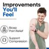 ARMSTRONG AMERICA Bicep Tendonitis Brace, Bicep Band & Upper Arm Compression Sleeve I Triceps & Biceps Muscle Support For Upper Arm Tendonitis Pain Relief Or Bicep Strains (LARGE 10" to 16") view 4