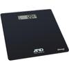 A&D Medical Digital Body Weight Scale - UC-352BLE - Bluetooth Bathroom Weight Machine, Syncs with A&D Heart Track App - 450lb (200kg) - Batteries Included, Black view 4