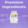 Bilberry Supplement for Eyes  Eye Vitamins with CoQ10, Niacinamide, Grape Seed Extract & Saffron  Supports Pressure & Optic Nerve Health  Neuroptene 60 Capsules view 3