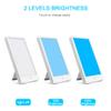 Light Therapy Lamp, SMY Blue Light Energy Lamp and Adjustable LED Blue Light, Tablet One Touch with Timer, 100% UV Free view 3