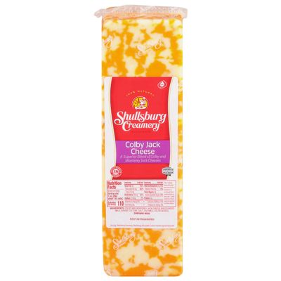 Shullsburg Creamery - Colby Jack Cheese - 5 Pound Loaf