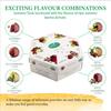 ACORUS Summer Taste Tea Set - Natural Assorted Tea Hamper Box Gift Set, Large Selection Box 60 Teas Bags, 6 Fruit and Berry Flavour Sampler, Perfect for Refreshing Iced Drinks view 3