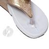 10Pcs Gel Silicone Thong Sandal Toe Protectors Clear Flip-Flop Sandal Toe Guards Cushions (A#) view 1