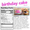 Nuts N More Birthday Cake Peanut Butter Spread - High Protein, Low Carb, Low Sugar, Gluten Free, Non-GMO, All-Natural Nut Butter Snack (15oz Jar) view 2