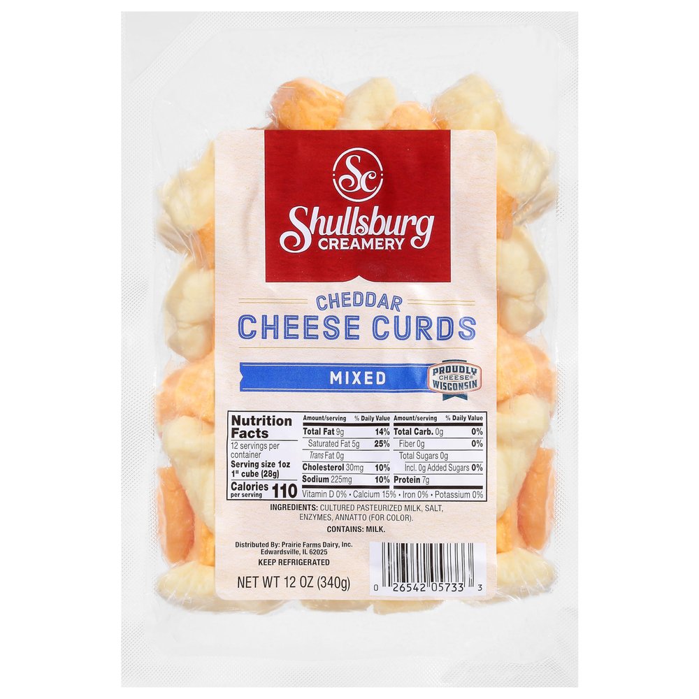 Shullsburg Creamery - Fresh Curd Yellow/White - 12 oz.