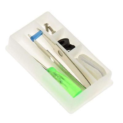 12pc Compact Eye Glasses Repair Kit Case For Fixing All Kinds Of Glasses