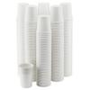 NYHI 300 Pack 6 oz White Paper Disposable Coffee Cups Hot Cold Beverage Drinking Cup for Water Juice Espresso Tea Ideal for Water Coolers Party view 1