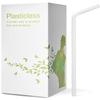 200 Count 8.25" Eco-friendly Bendable Compostable PLA Straws - KTOB Plasticless Biodegradable Flexible Drinking Straws view 1