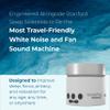 Adaptive Sound Technologies LectroFan Micro 2 - Portable Bluetooth Speaker & White Noise Machine - Compact Sound Machine for Travel - 11 Non-Looping Sounds for Sleep Support - White view 2