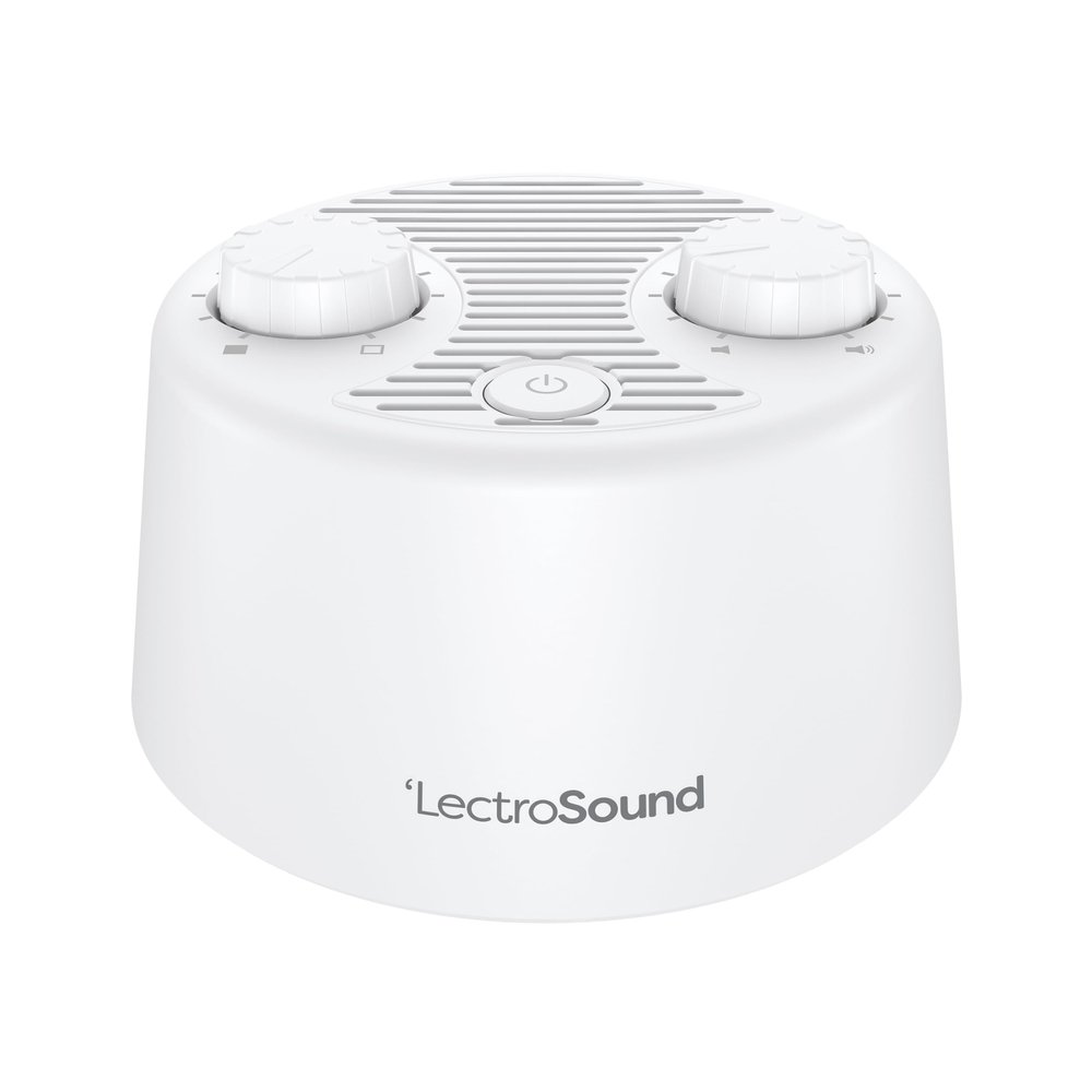 Adaptive Sound Technologies Lectro Sound 2 Non-Looping White Noise Baby Rest and Sleep Machine with USB Power Adapter