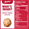 Fisher Snack Butter Toffee Peanuts, 5.5 Ounces (Pack of 6), No Artificial Colors or Flavors view 2