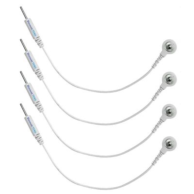 Discount TENS - Lead Wire Adapters, Convert 3.5mm Snap to 2mm Pin, (Pack of 4)