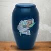 MOP Bass on Blue Adult Cremation Urn view 2
