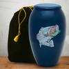 MOP Bass on Blue Adult Cremation Urn view 3