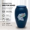 MOP Bass on Blue Adult Cremation Urn view 4