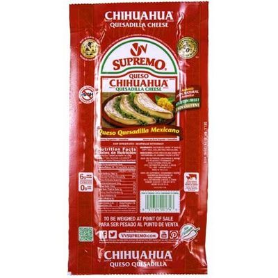 VV Supremo Queso Chihuahua Cheese, 5.6 Pound -- 8 per case.