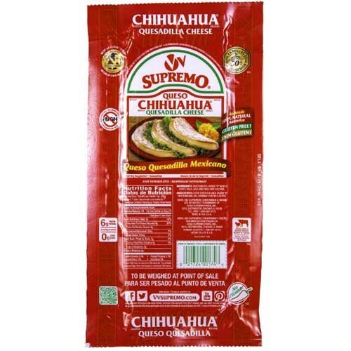 VV Supremo Queso Chihuahua Cheese, 5.6 Pound -- 8 per case.
