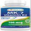 Best Naturals MK-7 Vitamin K2 100 mcg 120 Vcaps view 1