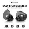 Decibullz - Custom Molded Earplugs, 31dB Highest NRR, Comfortable Hearing Protection for Shooting, Travel, Swimming, Work and Concerts (Black) view 2