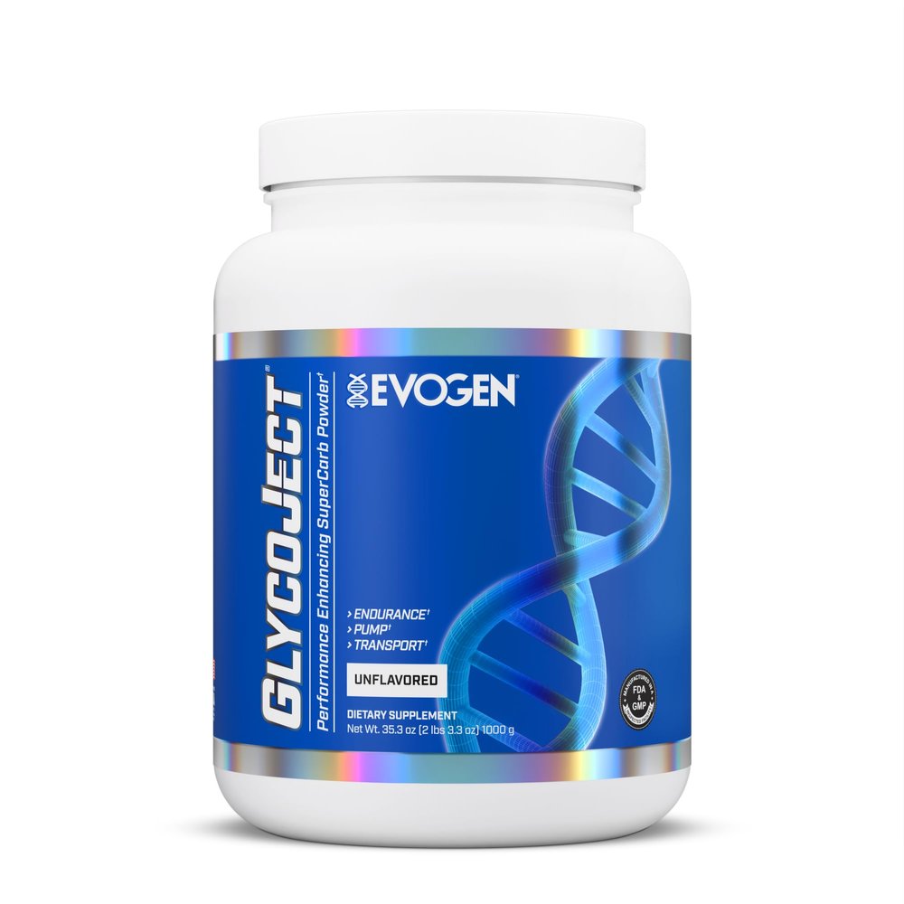 Evogen GlycoJect - Karbolyn Super Carb Powder | Rapid Absorption for PreWorkout | Carbohydrate Powder for Endurance | Intra Workout Carbs Powder for Men & Women | Unflavored | 38 Servings