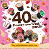 Crazy Cups Flavored Coffee Pods Variety Pack for Keurig K Cups Brewers, Assorted Flavored Coffee Sampler, 40 Count view 2