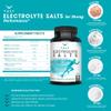 VALI Electrolyte Salts Rapid Oral Rehydration Replacement Pills. Hydration Nutrition Powder Supplement, Recovery & Relief Fast. Fluid Health Essentials. Keto Salt Mineral Tablets. 120 Veggie Capsules view 2