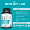 VALI Electrolyte Salts Rapid Oral Rehydration Replacement Pills. Hydration Nutrition Powder Supplement, Recovery & Relief Fast. Fluid Health Essentials. Keto Salt Mineral Tablets. 120 Veggie Capsules view 3