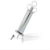 OdontoMed2011 EAR WAX REMOVAL SYRINGE 4 OZ - BRASS WITH CHROME FINISH ODM view 1