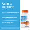 Doctor's Best Calm with Zembrin, Stress & Mood Support, 25mg Veggie Caps, 60Count view 3