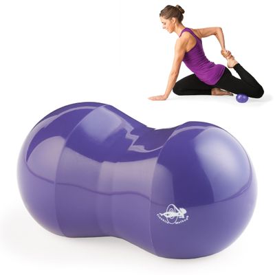 OPTP Franklin Method Fascia Roll  Water-Filled Peanut Roller Massage Tool for Muscle Tension and Fascia Relief  Small Peanut Massage Roller for Exercise. Made in Italy