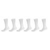 12 Pairs of Nobles Diabetic White Non Skid Gripper Hospital Slipper Crew Socks Size 10-13 view 3