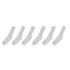 12 Pairs of Nobles Diabetic White Non Skid Gripper Hospital Slipper Crew Socks Size 10-13 view 4
